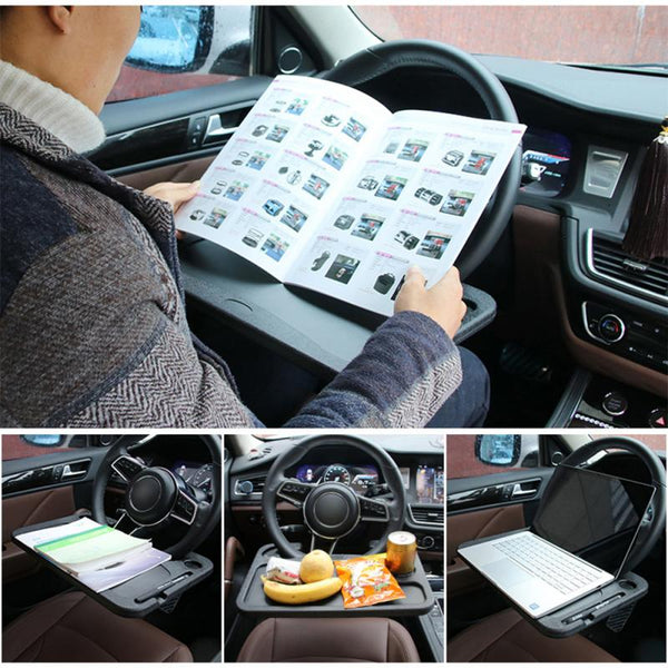 Laptop & Food Steering Wheel Tray