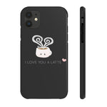 I Love You A Latte Phone Cases