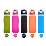 Eco-friendly Foldable Silicone Water Bottle