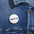 #IAMKRATOM Pin Buttons (White)