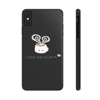 I Love You A Latte Phone Cases