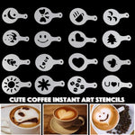 Coffee Barista Art Stencils