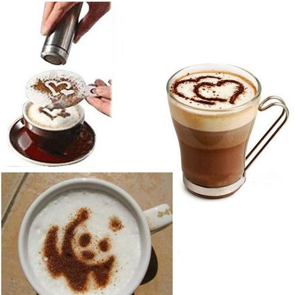 Coffee Barista Art Stencils