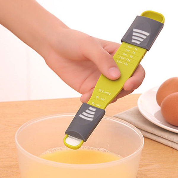 Dual-Head Nine-Speed Adjustable Measuring Spoons