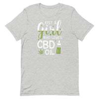 Just A Girl That Loves CBD Oil Unisex T-Shirt