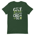 Just A Girl That Loves CBD Oil Unisex T-Shirt