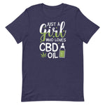 Just A Girl That Loves CBD Oil Unisex T-Shirt