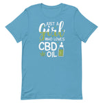 Just A Girl That Loves CBD Oil Unisex T-Shirt