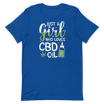 Just A Girl That Loves CBD Oil Unisex T-Shirt