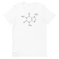 Caffeine Molecule Unisex T-Shirt