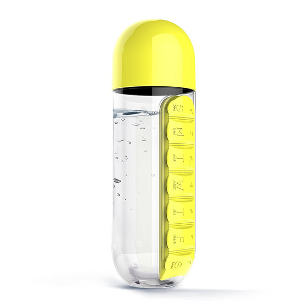 NuvoMed Pill and Vitamin Water Bottle Organizer 